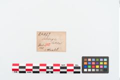 Etikett zu Spinnwirtel (NHMW-PRAE-024827)